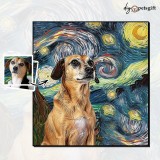 Night Under The Stars Pet Canvas