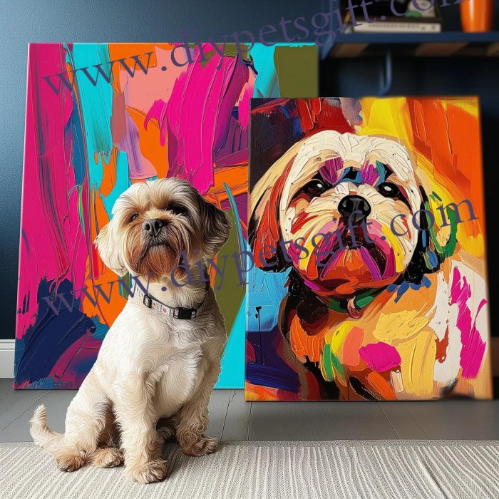 Personalized Neo-Pop Art Canvas Painting
