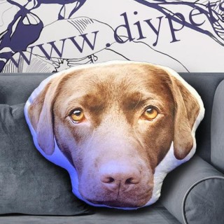 Custom Dog Face Pillow Personalized Pet Shaped Pillow With Picture Face