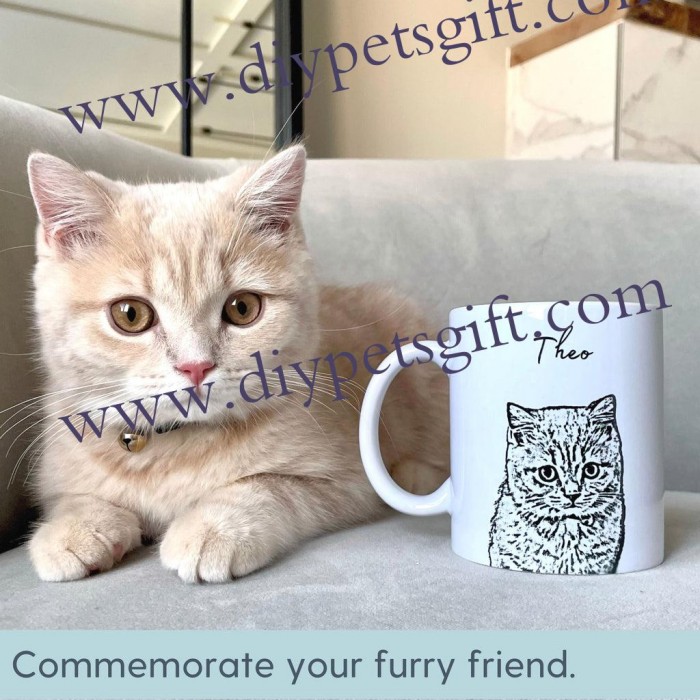 Custom Pet Mug With Your Pet's Photo And Name
